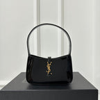 MINI 19 BLACK GLOSSY CALFSKIN HOBO