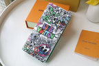 LV Brazza Wallet Monogram Comics Canvas 195895