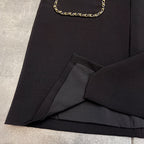 CHANEL 25S SHORT-SLEEVE LOOSE DRESS 502