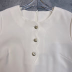 CHANEL 25S SHORT-SLEEVE LOOSE DRESS 503