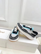 NAMA SNEAKER IN BLACK MIX COLORFUL SPECIAL FABRIC