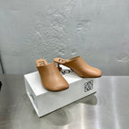LW TOY MULE 55 TAWNY CALFSKIN