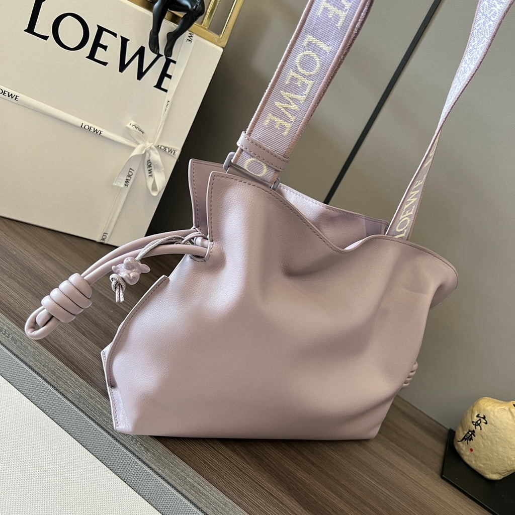 Loew Rose Cannelle Flamenco Puffer Shoulder Bag