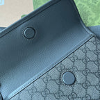 Gucci Waist Bag Grey Canvas 239995