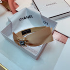 CAMEL BEIGE SILK HAIRBAND 832202