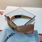 CAMEL BEIGE SILK HAIRBAND 832202