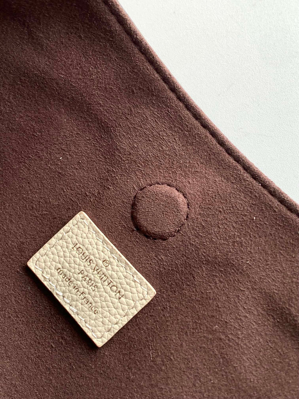LV Opéra Handbag 36cm Brown White Monogram Canvas & Cowhide GHW