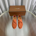 LP SUMMER WALK TASSELS LOAFERS FIRE SUEDE