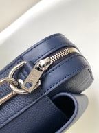 LV Fastline Messenger Bag 23.5 Blue Cowhide HW