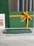 INSERT LOUISE 21 IN GREEN GOYARDINE CANVAS