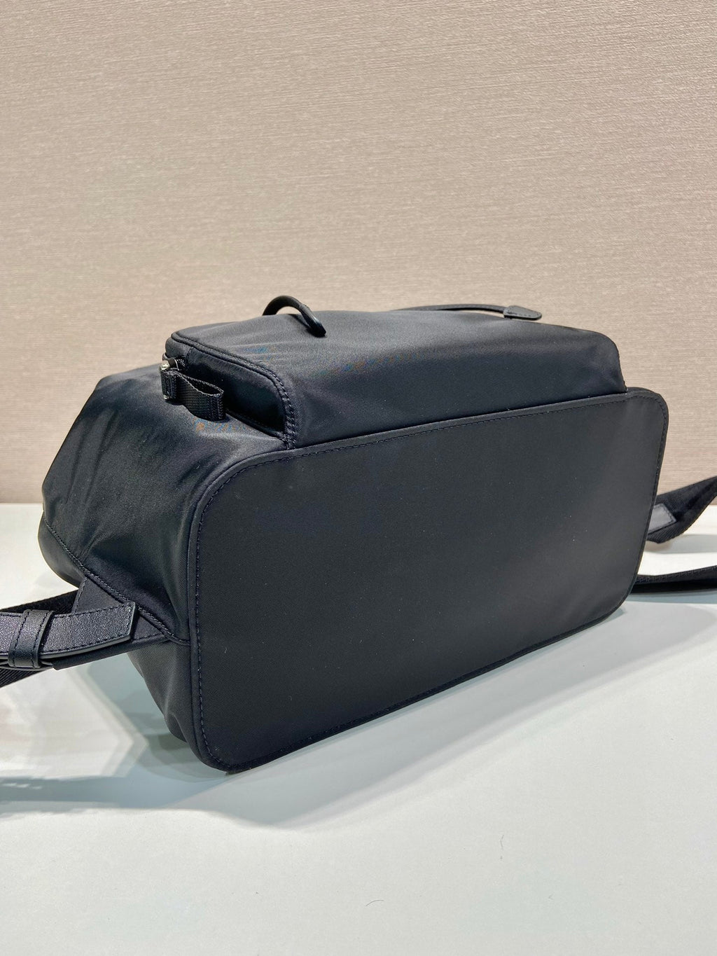 Prada 2026 Backpack 27cm Black Re-Nylon