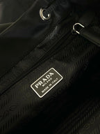 Prada 2026 Backpack 27cm Black Re-Nylon