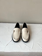 SL LE LOAFER WHITE SUEDE