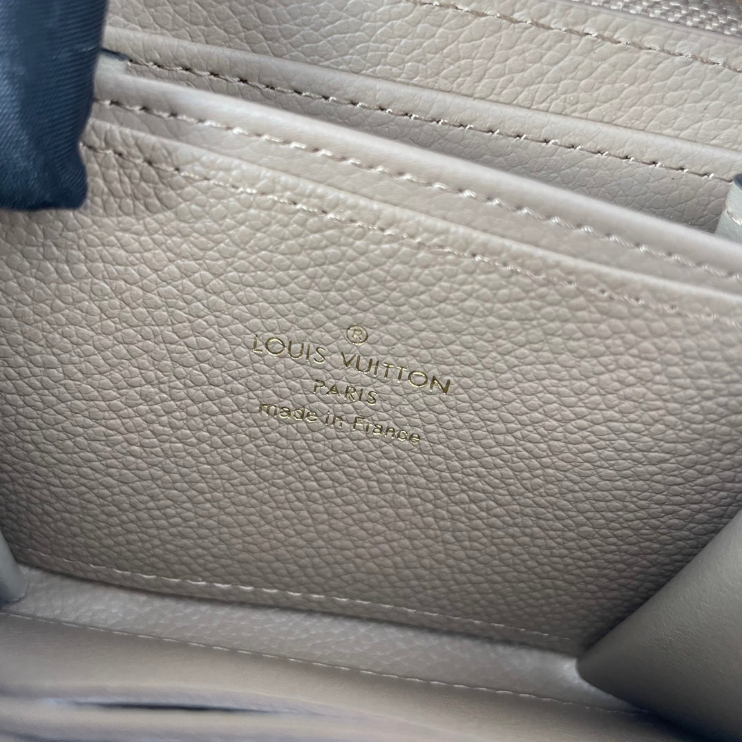 LV M60740 Zippy Coin Purse Tourterelle Monogram Empreinte Leather 221614