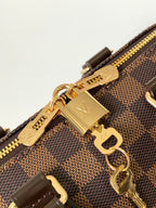 LV Speedy Bandoulière 20cm Brown Damier Ebene Canvas GHW