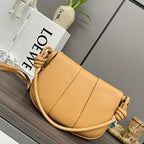 Loew Paseo Shoulder Bag 25cm Soft Gold Cowhide