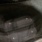 le 37 20cm black shiny calfskin