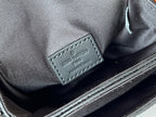 Lv S-Lock Vertical Wearable Wallet Black Taurillon Monogram Leather
