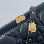 cd caro colle noire 27.5 black calfskin