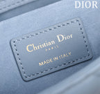 medium lady d-joy 26 cloud blue lambskin