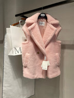 MAX MARA 25S SLEEVELESS TEDDY VEST 064