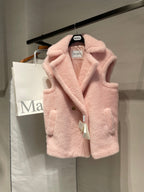 MAX MARA 25S SLEEVELESS TEDDY VEST 064