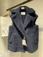 MAX MARA 25S SLEEVELESS TEDDY VEST 066