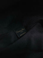 cd large toujours 37 black calfskin
