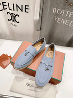 LP SUMMER CHARMS WALK LOAFERS SAPPHIRE SUEDE