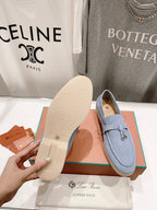 LP SUMMER CHARMS WALK LOAFERS SAPPHIRE SUEDE