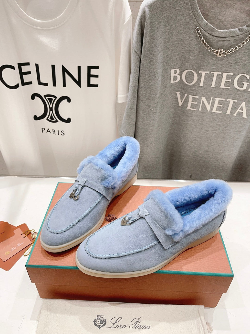 LP SUMMER CHARMS WALK LOAFERS SAPPHIRE FLEECE