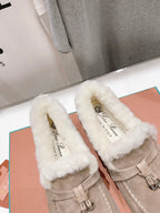 LP SUMMER CHARMS WALK LOAFERS PEANUT FLEECE