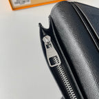LV M69410 Brazza Wallet Monogram Canvas & Cowhide 221642