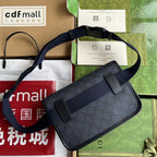 Gucci Waist Bag Blue Canvas 239996