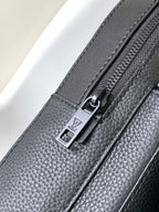LV Pilot Crossbody Bag 30cm Black Cowhide 241193