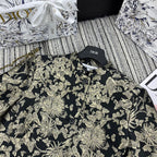 DIOR 25S CROPPED JACQUARD JACKET 796