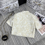 DIOR 25S CROPPED JACQUARD JACKET 795