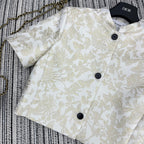 DIOR 25S CROPPED JACQUARD JACKET 795