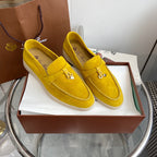 LP SUMMER CHARMS WALK LOAFERS LEMON SUEDE
