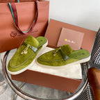 LP CHARMS WALK BABOUCHE LOAFERS CHARTRE SUEDE