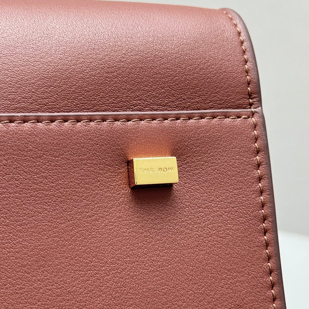 The Row Margaux 15 38cm Tote Bag In Smooth Calfskin