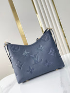 CARRYALL 29 IN DARK NAVY MONOGRAM EMPREINTE LEATHER