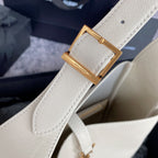 le 5a7 small 23cm white calfskin
