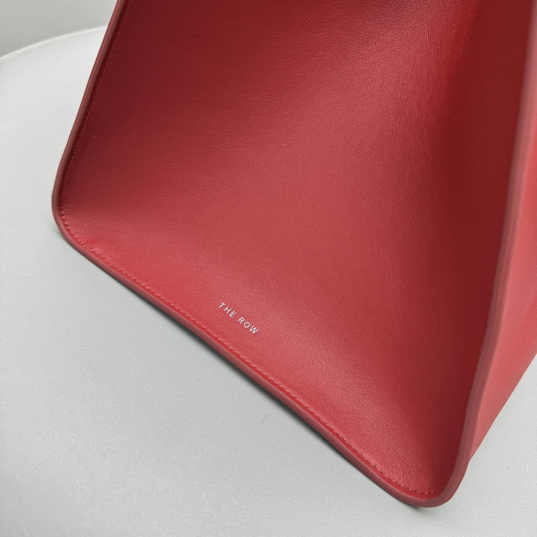 The Row Margaux 17 Red Leather