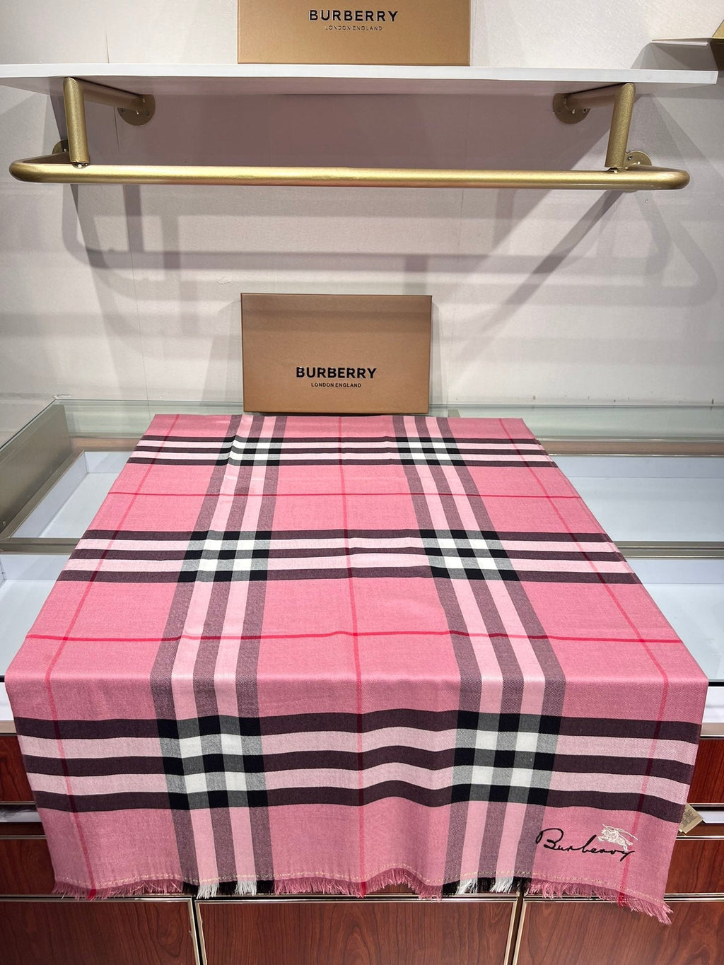 BBR SCARF 200 CM IN CASHMERE 490989