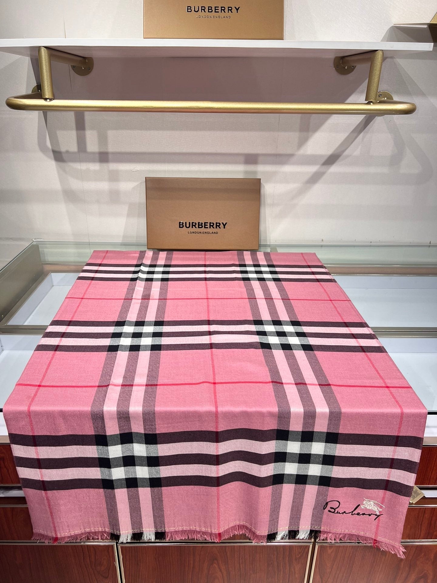 BBR SCARF 200 CM IN CASHMERE 490989