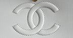 CHANEL 25S FLAP BAG 25.5 CM IN LIGHT GREY LAMBSKIN