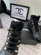 ANKLE BOOTS IN BLACK CALFSKIN 971629