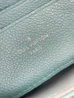 NANO MADELEINE 21 IN SKY BLUE EMBOSSED CALFSKIN SILVER HARDWARE