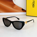 FF DIAMONDS CAT-EYE FRAME SUNGLASSES FE40149F IN ACETATE